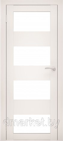 Межкомнатная дверь "ФЛЭШ ЭКО" 02 (Цвет - Белый)