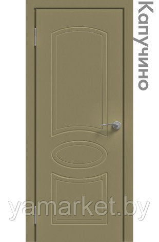 Межкомнатная дверь "ЭМАЛЬ" ПГ-02 (Цвет - Белый; Ваниль; Грэй; Капучино; Графит) - фото 4 - id-p202622829