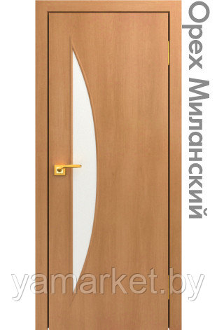 Межкомнатная дверь "СТАНДАРТ" 06 (Цвет - Дуб Белёный; Орех Миланский; Орех Итальянский; Венге) - фото 4 - id-p202622847