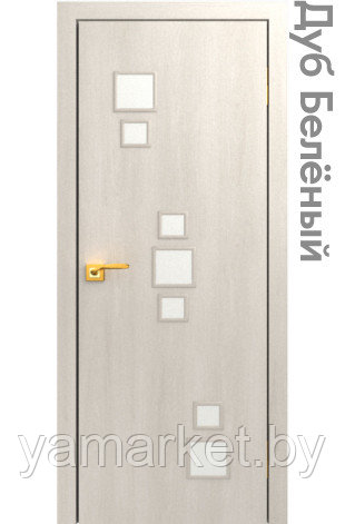 Межкомнатная дверь "СТАНДАРТ" 17 (Цвет - Дуб Белёный; Орех Миланский; Орех Итальянский; Венге) - фото 2 - id-p202622859