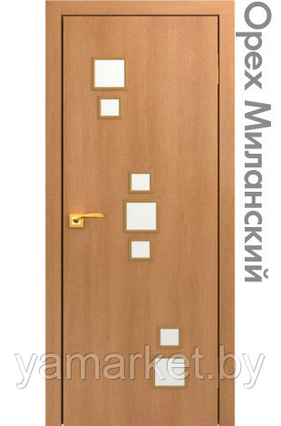 Межкомнатная дверь "СТАНДАРТ" 17 (Цвет - Дуб Белёный; Орех Миланский; Орех Итальянский; Венге) - фото 3 - id-p202622859
