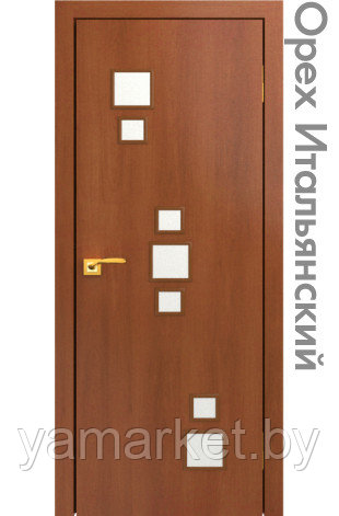 Межкомнатная дверь "СТАНДАРТ" 17 (Цвет - Дуб Белёный; Орех Миланский; Орех Итальянский; Венге) - фото 4 - id-p202622859