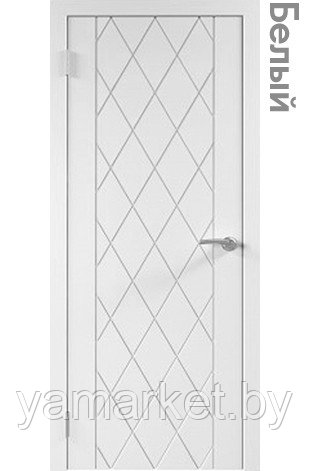 Межкомнатная дверь "ЭМАЛЬ" ПГ-22 (Цвет - Белый; Ваниль; Грэй; Капучино; Графит) - фото 6 - id-p202622904