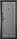 ПРОМЕТ Арктик Классика терморазрыв  (графит нубук) | Входная металлическая дверь, фото 6