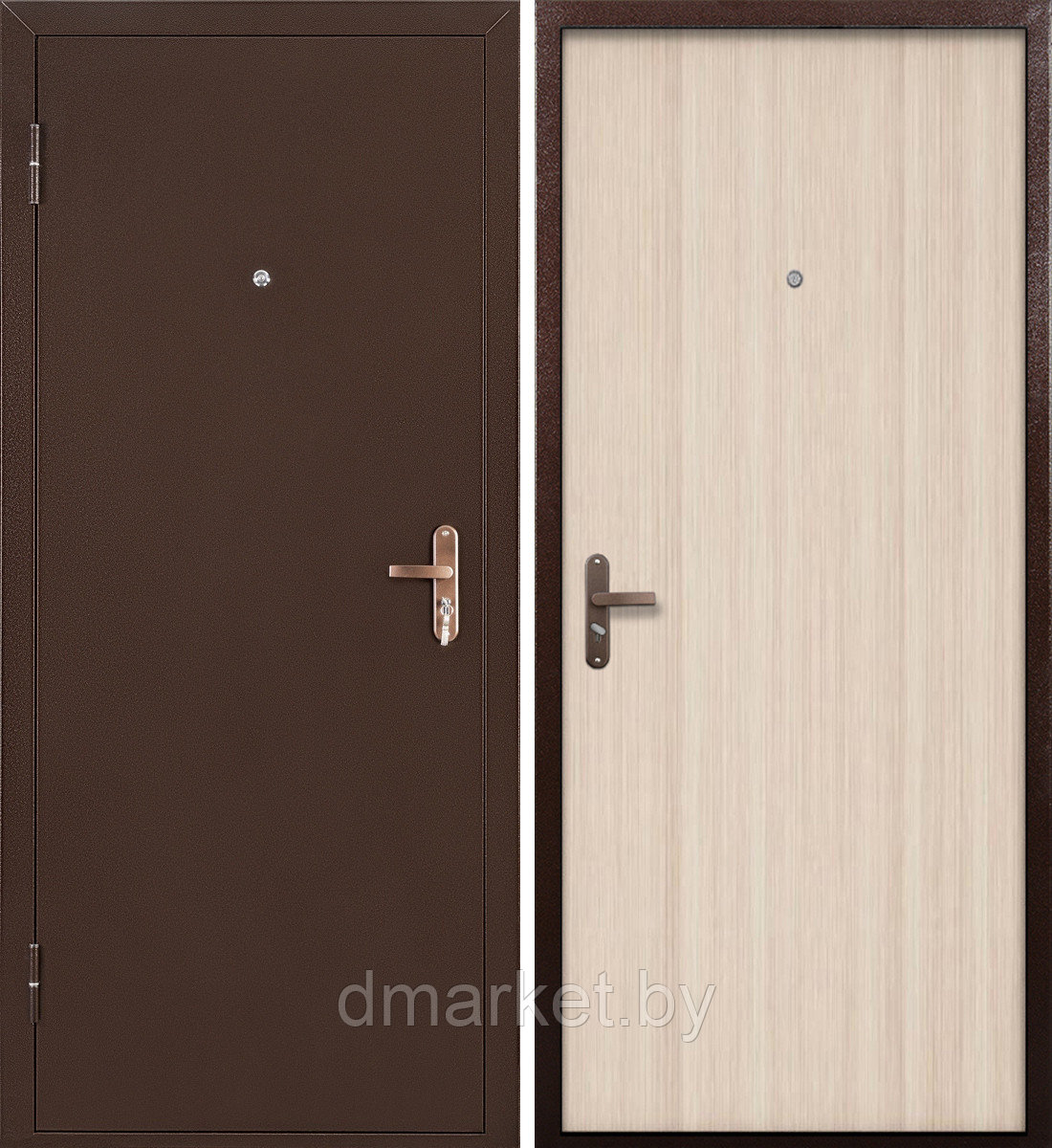 ПРОМЕТ  Спец ПРО  (Капучино) | Входная металлическая дверь, фото 1