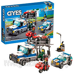 Конструктор Ограбление грузовика транспортировщика 10658 / 20658, аналог LEGO City 60143