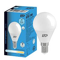 Лампа светодиодная 5W G45 Е14 4000К (100) ETP