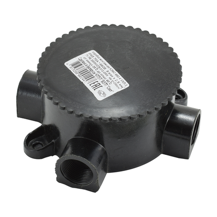 Коробка электромонтажная КЭМ 2-660-4 95х60х158мм
IP65 открытая установка, фото 2