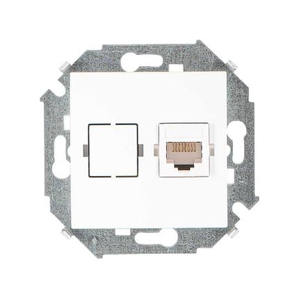 1591598-030 Розетка для передачи данных RJ45 Cat.5e
UTP (Systimax) белого цвета, фото 2