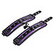 Фиолетовый БДСМ набор из маски и наручников, фото 2