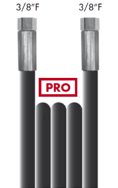 Удлинитель шланга высокого давления Lavor Pro 3/8"F-3/8"F, 20 м (4.618.0057) - фото 1 - id-p202636741