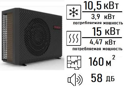 Тепловой насос Vetero AirGreenTherm 15i