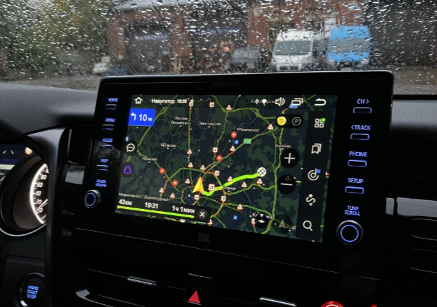 Навигационный блок для Toyota RAV4 XA50 (2019-н.в.) с JBL и навигацией Android - фото 1 - id-p202637679