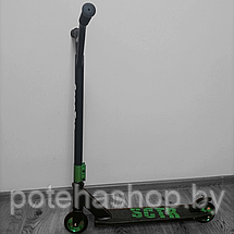Трюковый самокат Scooter WAVE F10 зеленый, колеса 100мм, фото 3