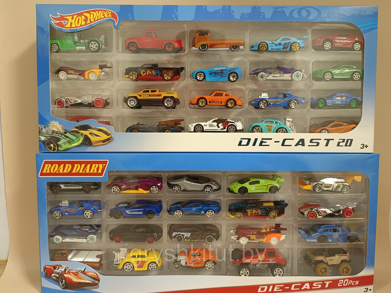 Набор машинок Хот Вилс 20 шт в ассортименте (Hot Wheels ) - фото 5 - id-p94762100