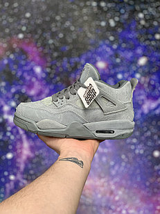 Кроссовки Air Jordan 4 Retro Kaws Suede Grey