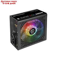 Блок питания Thermaltake ATX 600W Smart RGB 600 80+ (24+4+4pin) APFC 120mm fan color