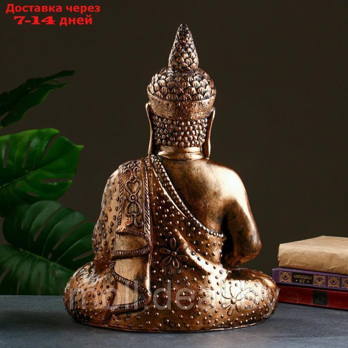 Фигура "Будда" бронза, 46х35х20см - фото 4 - id-p202612546