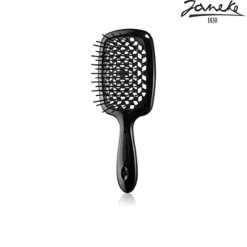 Расческа массажная Janeke Superbrush Small Black Черная