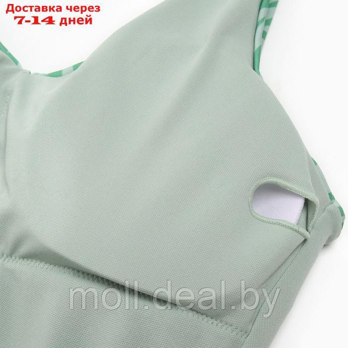 Купальный костюм слитный MINAKU цвет зеленый, р-р 44 - фото 9 - id-p202610709