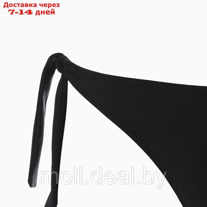 Купальник женский раздельный, цвет чёрный, размер 46 (50) - фото 2 - id-p202612746