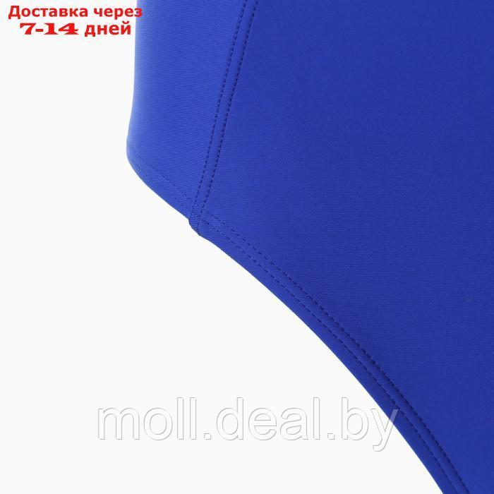 Купальник женский слитный, цвет синий, размер 38 (42) - фото 9 - id-p202612761