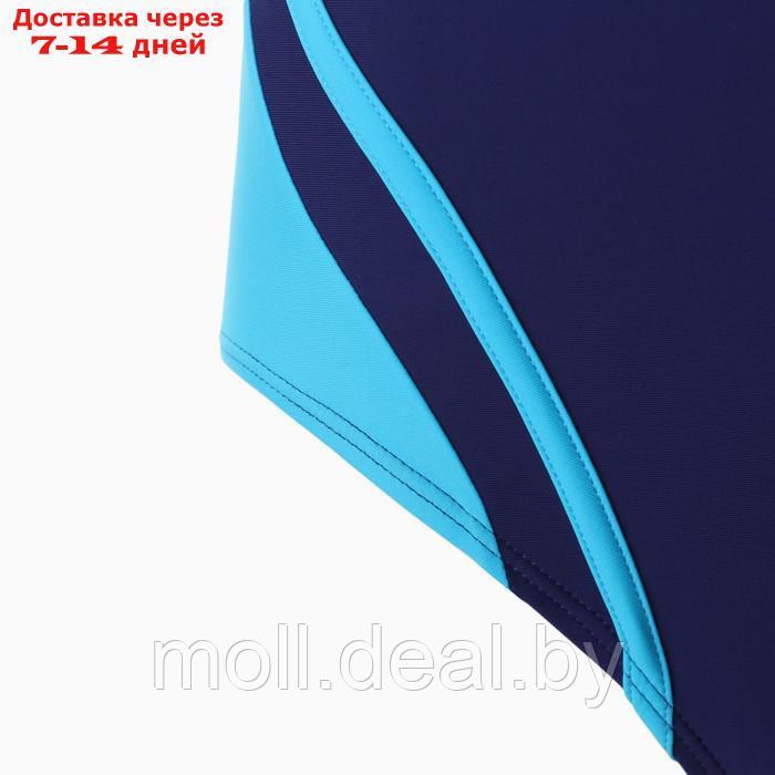 Купальник женский слитный, цвет голубой, размер 38 (42) - фото 8 - id-p202612770