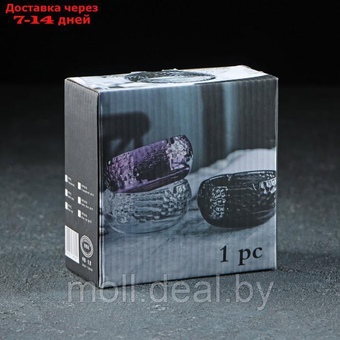 Пепельница "Эфир" 10,5х5,5 см, цвет прозрачный - фото 4 - id-p202612061