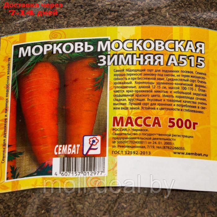 Семена Морковь "Московская зимняя А515", 500 г - фото 2 - id-p202609440