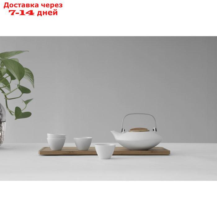 Чайный набор Pure, 360 мл/40 мл, 5 предметов , белый - фото 1 - id-p202601027