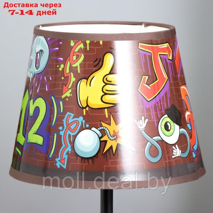 Настольная лампа "Граффити" Е14 40Вт 20х20х27 см - фото 6 - id-p202612214