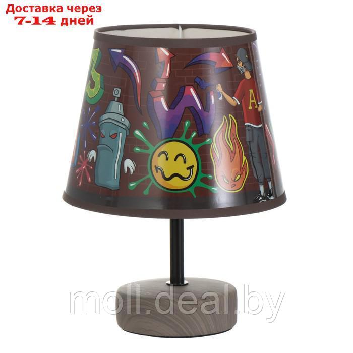 Настольная лампа "Граффити" Е14 40Вт 20х20х27 см - фото 7 - id-p202612214
