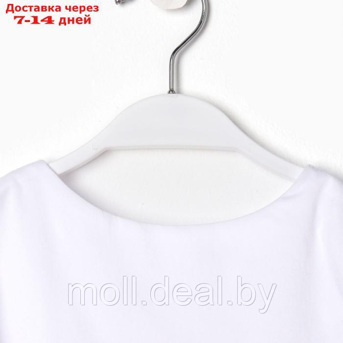 Платье для девочки MINAKU, цвет белый, рост 128 см - фото 8 - id-p202612264