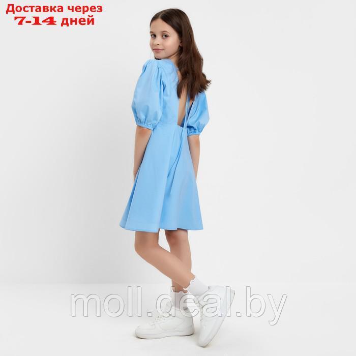Платье для девочки MINAKU, цвет голубой, рост 152 см - фото 3 - id-p202612327