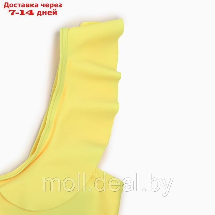 Купальник для девочки (раздельный), цвет жёлтый, рост 164-170 см - фото 2 - id-p202612358