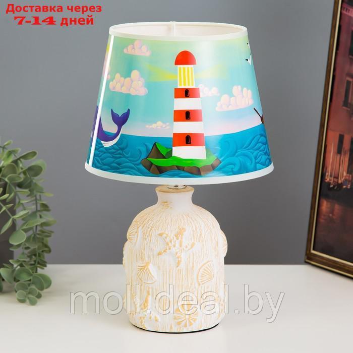Настольная лампа "Морское побережье" Е14 40Вт 20х20х32,5 см - фото 1 - id-p202612387