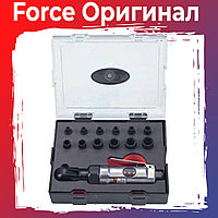 Пневмотрещотка 1/4" С Набором Ударных Головок 13пр. FORCE