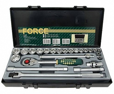 Набор инструментов SAE 24 пр. 1/2" Force серия 4243S - фото 1 - id-p202643559