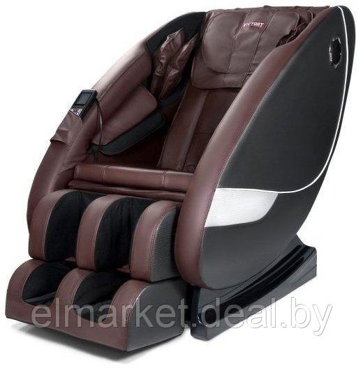Массажное кресло VictoryFit M98 / VF-M98 коричневый/серый