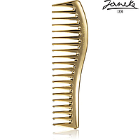 Гребень для волос Janeke Gold Haircomb Золотой