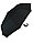 Зонт черный полуавтомат "Popular" арт. 1083L с системой защиты Анти-ветер с изогнутой ручкой, фото 7