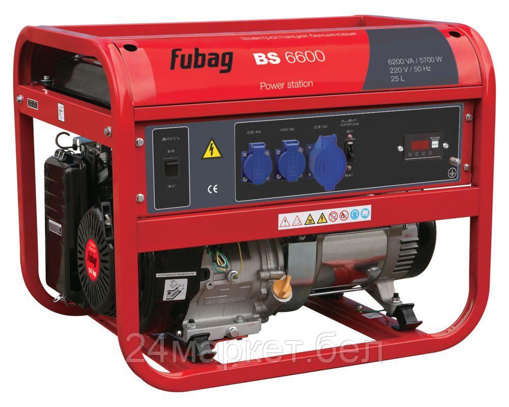 Бензиновый генератор Fubag BS 6600 - фото 1 - id-p202646672