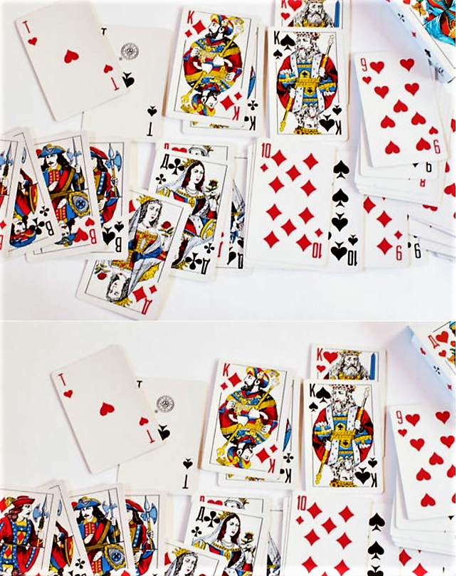 Карты игральные классические / атласные с пластиковым покрытием / 1 колода 36 карты - фото 8 - id-p202651670
