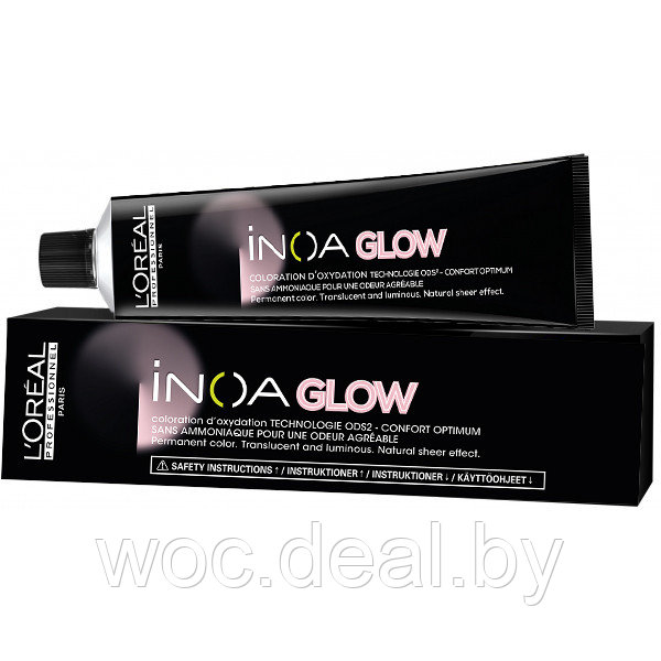 L'Oreal Professionnel Крем-краска без аммиака Inoa Glow, 60 мл, D1 - фото 1 - id-p167857021