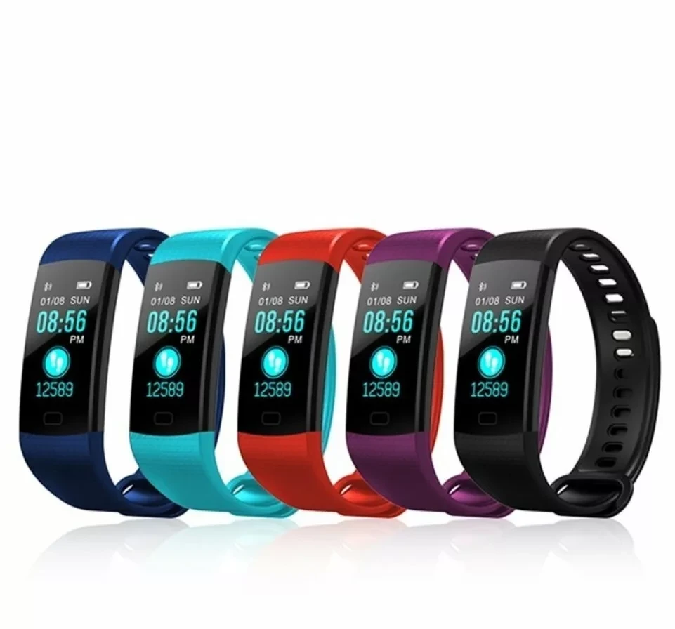 Умные часы Smart Bracelet unleash your run (черный) - фото 2 - id-p202650023