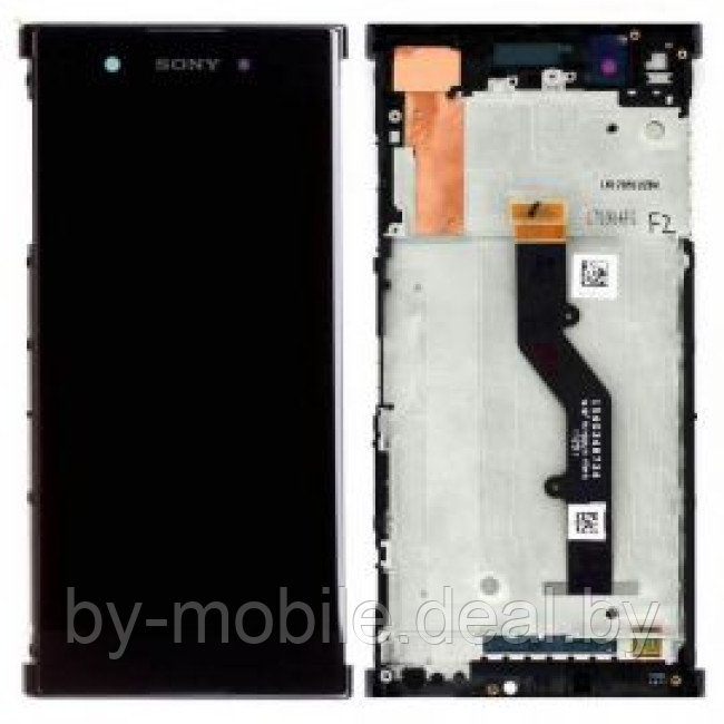 Экран (модуль) Sony Xperia XA1 Plus (черный) - фото 1 - id-p202653562