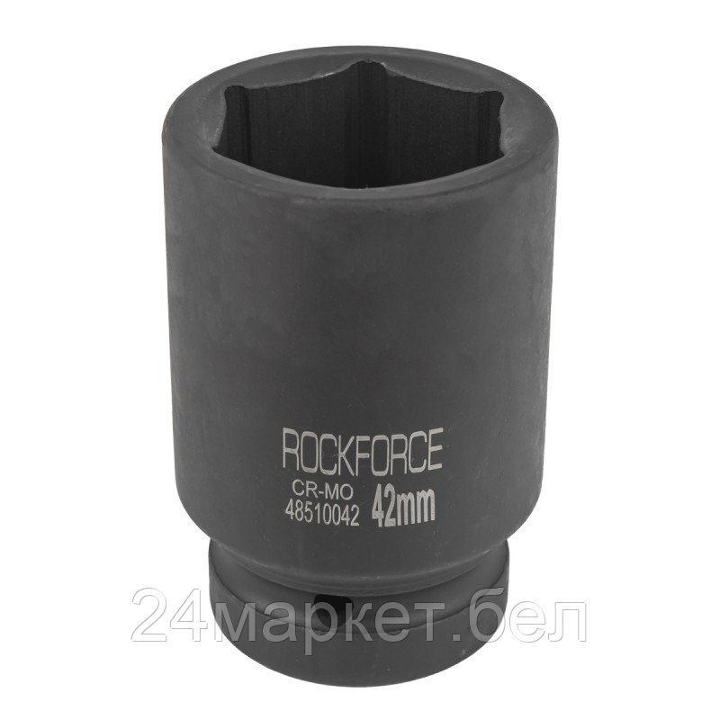 Головка ударная глубокая 42мм 1" 6гр. Rock FORCE RF-48510042 - фото 1 - id-p202177326