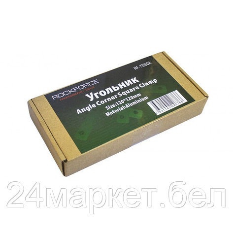 Угольник аллюминиевый 120х120мм Rock FORCE RF-7080A, фото 2