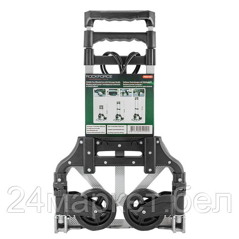 Тележка складная с телескопической ручкой(390х630мм,г/п80кг) Rock FORCE RF-TH6001002, фото 2