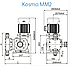 Мембранный дозировочный электромеханический насос cерия KOSMO модель MM2F124D41C40000, фото 3